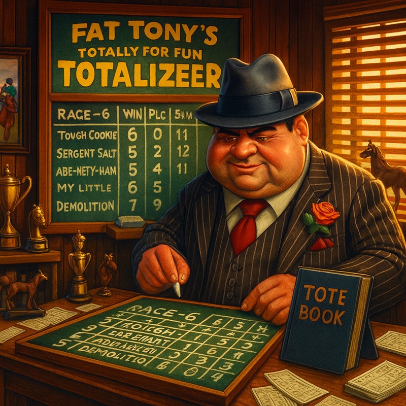 Fat Tony's free Totalizer racing game
